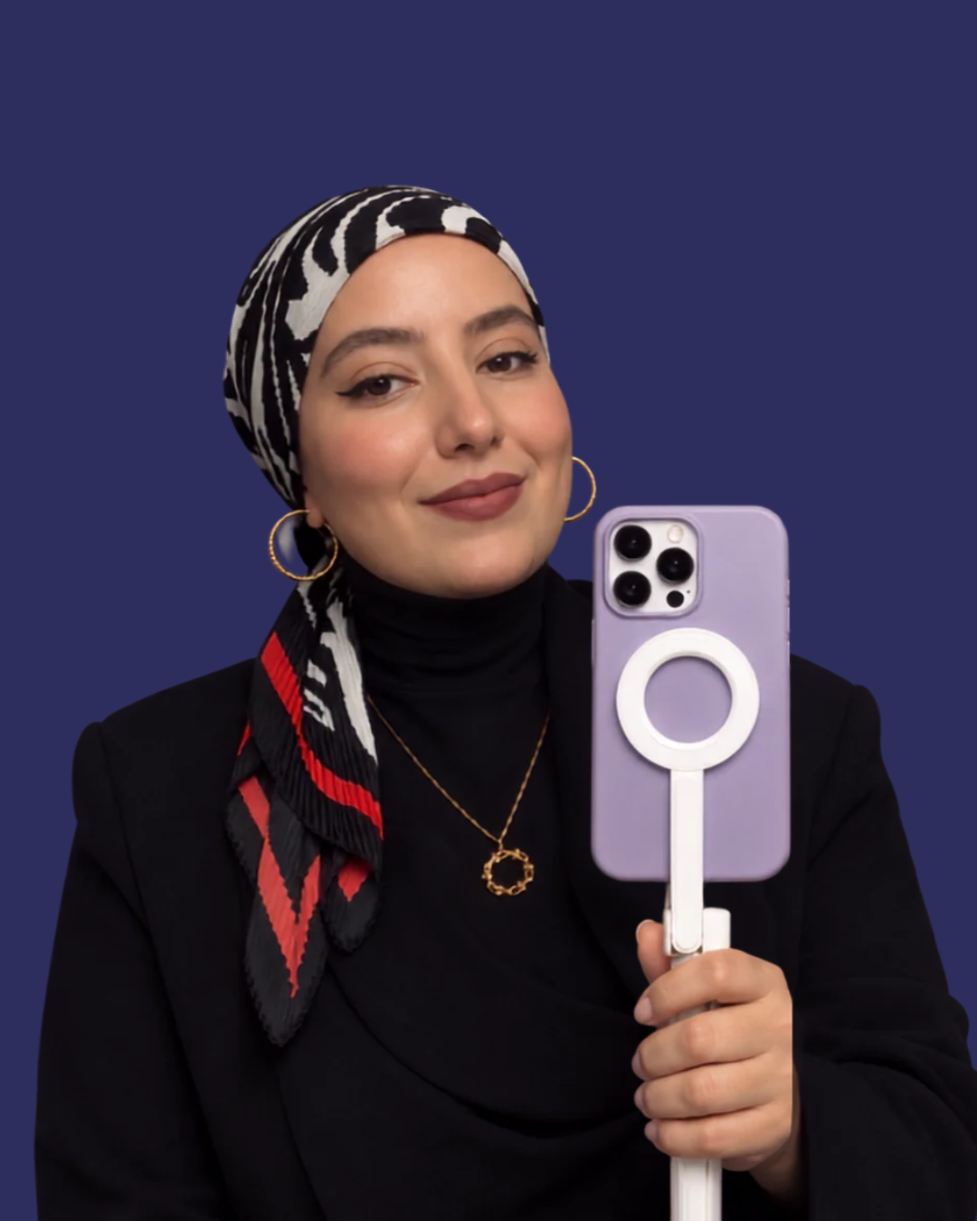 Mariam en création de contenu social media